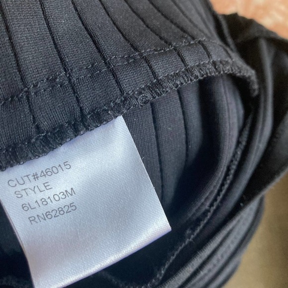 Tadashi Shoji MALIAH COLD-SHOULDER PINTUCK JERSEY DRESS - Picture 9 of 15